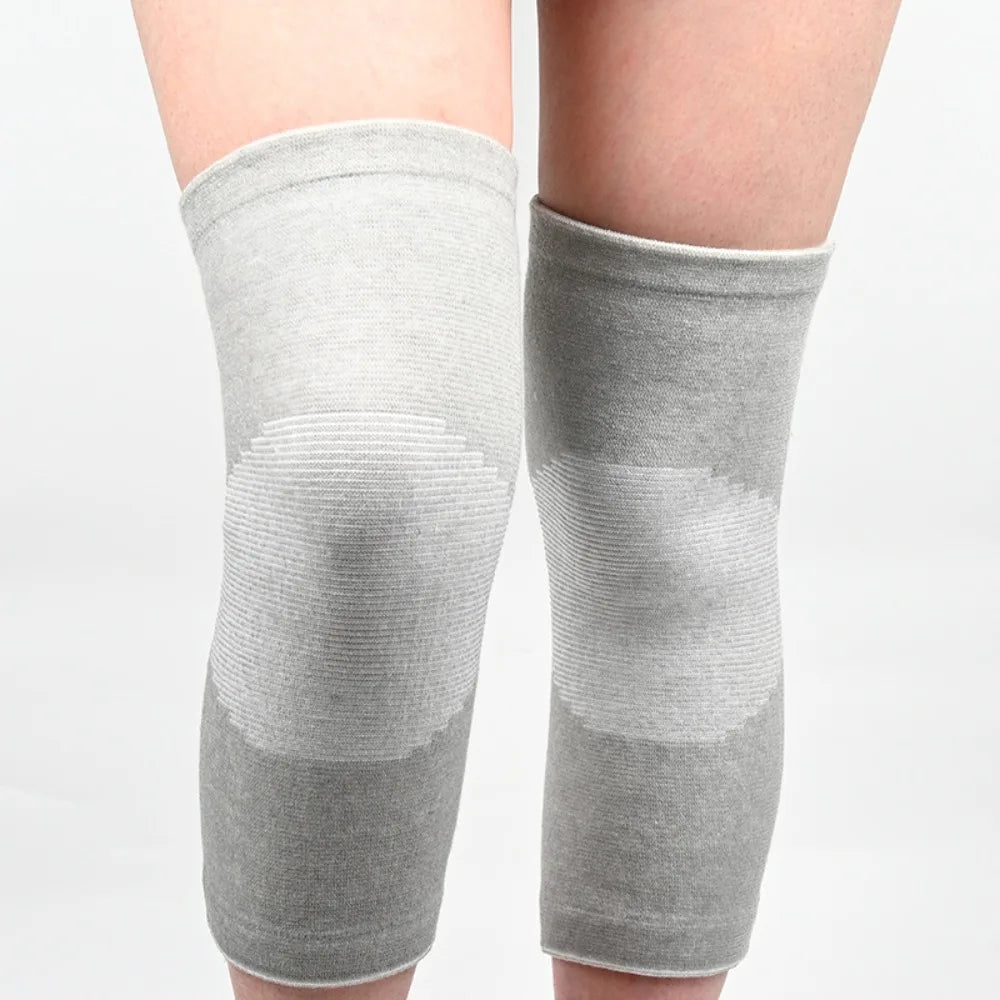 Bamboo charcoal knee warmer thin type