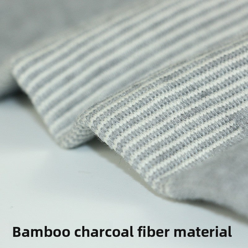 Bamboo charcoal knee warmer thin type